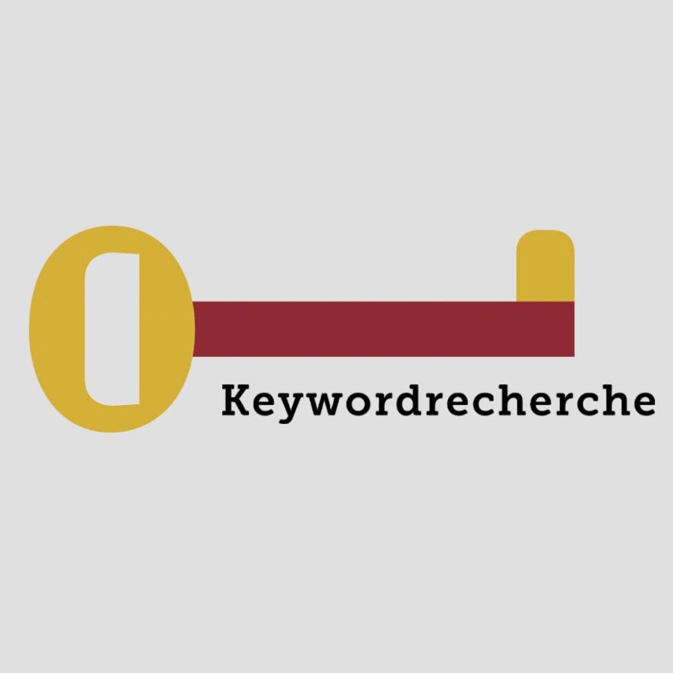 Keywordrecherche Symbolbild: Das Wort unter einem Schlüssel